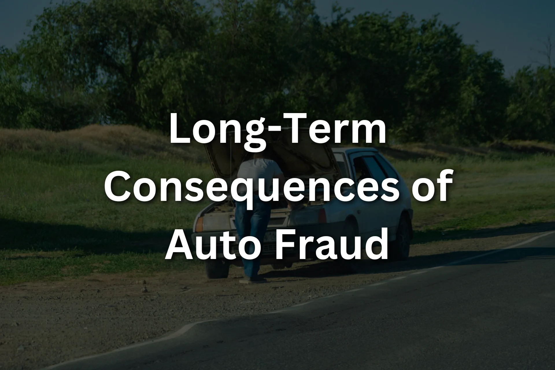 Long-Term Consequences of Auto Fraud