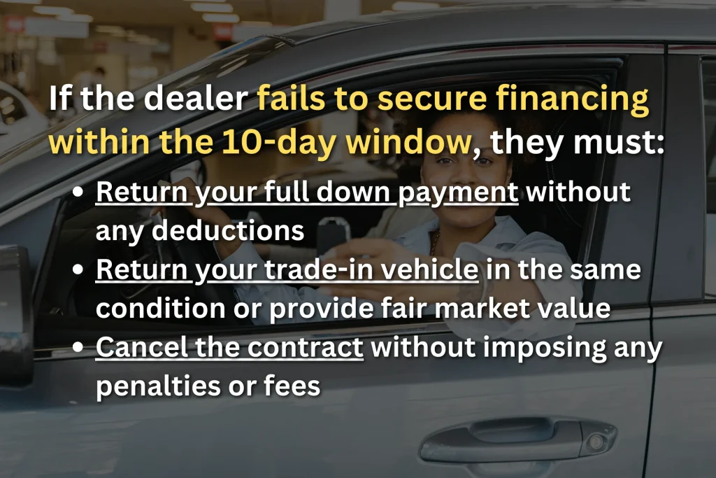 How Your Down Payment and Trade-In Vehicle Are Protected