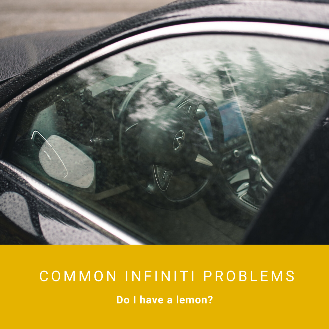 common issues with infiniti