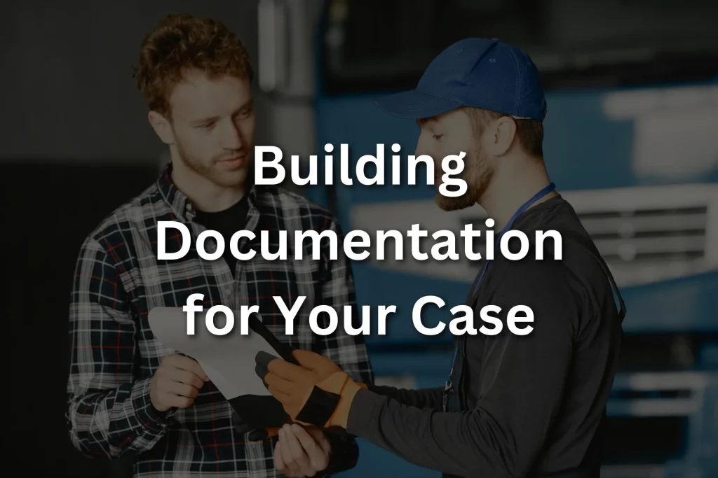 building documentation for your case