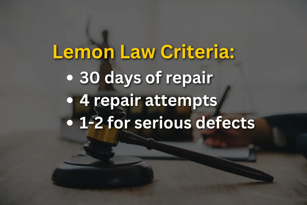 california lemon law: protection for vehicle owners