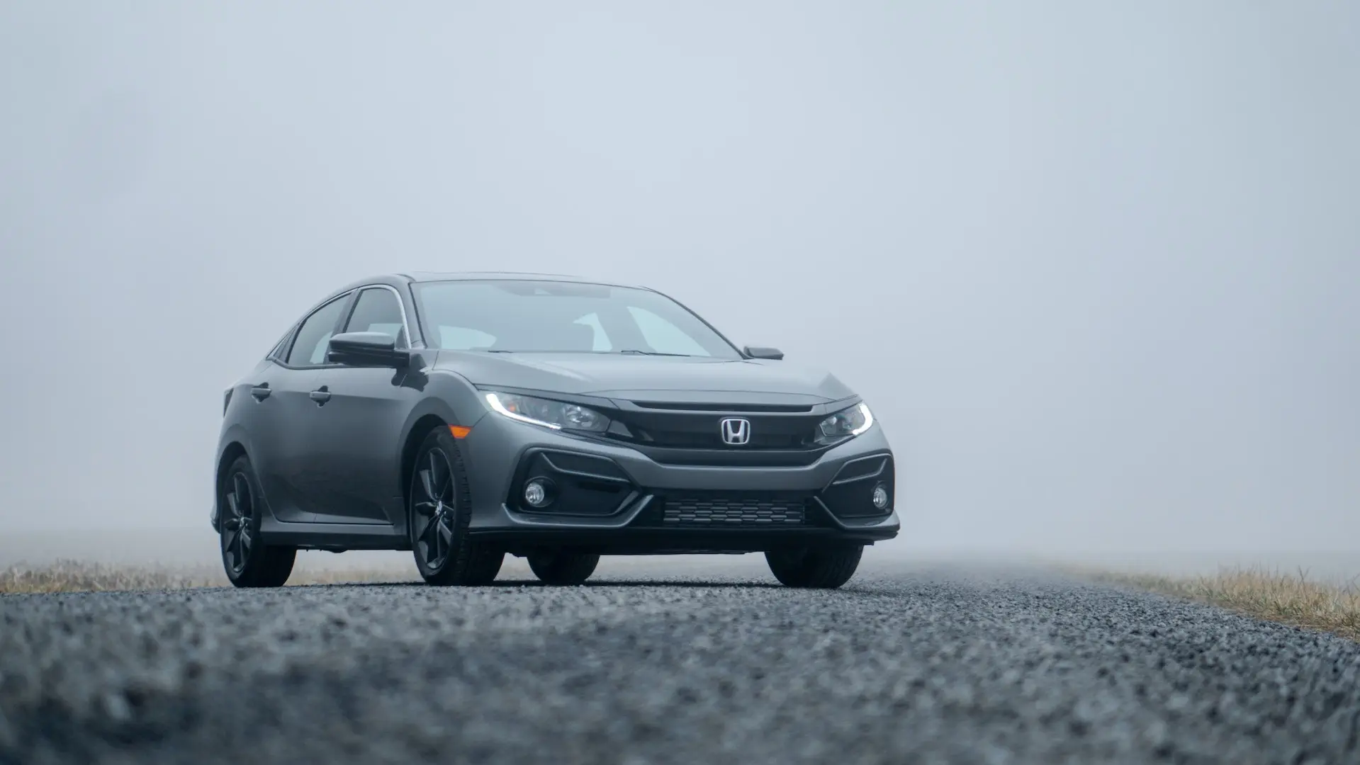 honda-car-on-an-asphalt-road