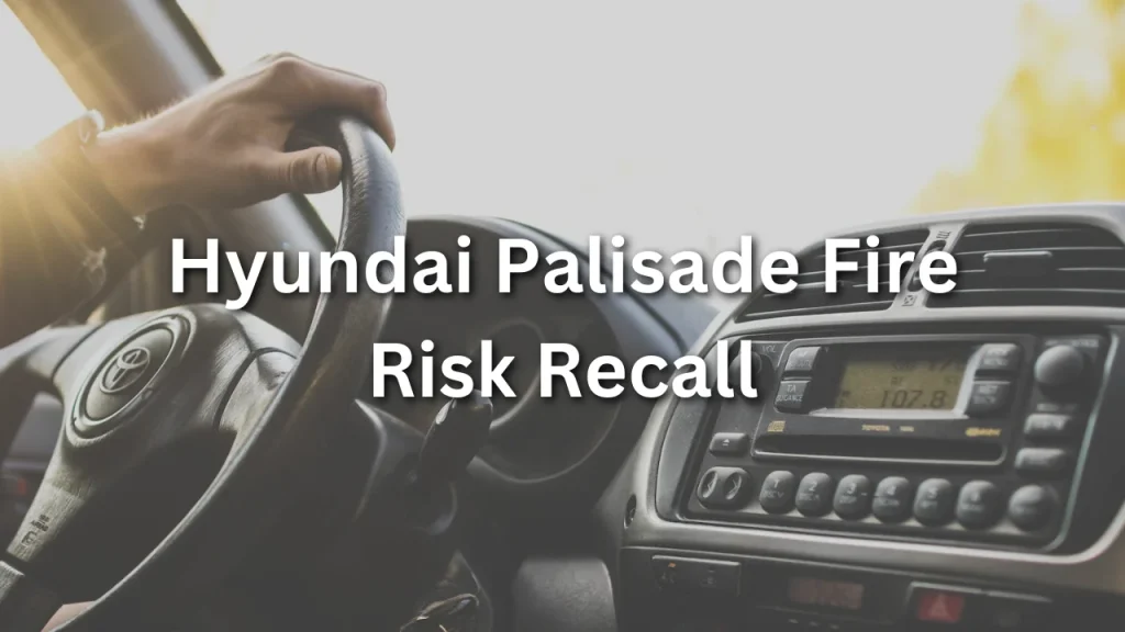 hyundai palisade fire risk recall