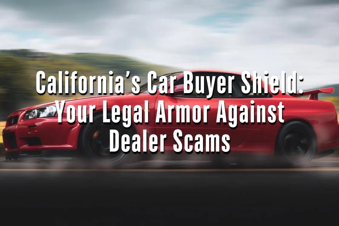 California’s Car Buyer Shield: Your Legal Armor Against Dealer Scams