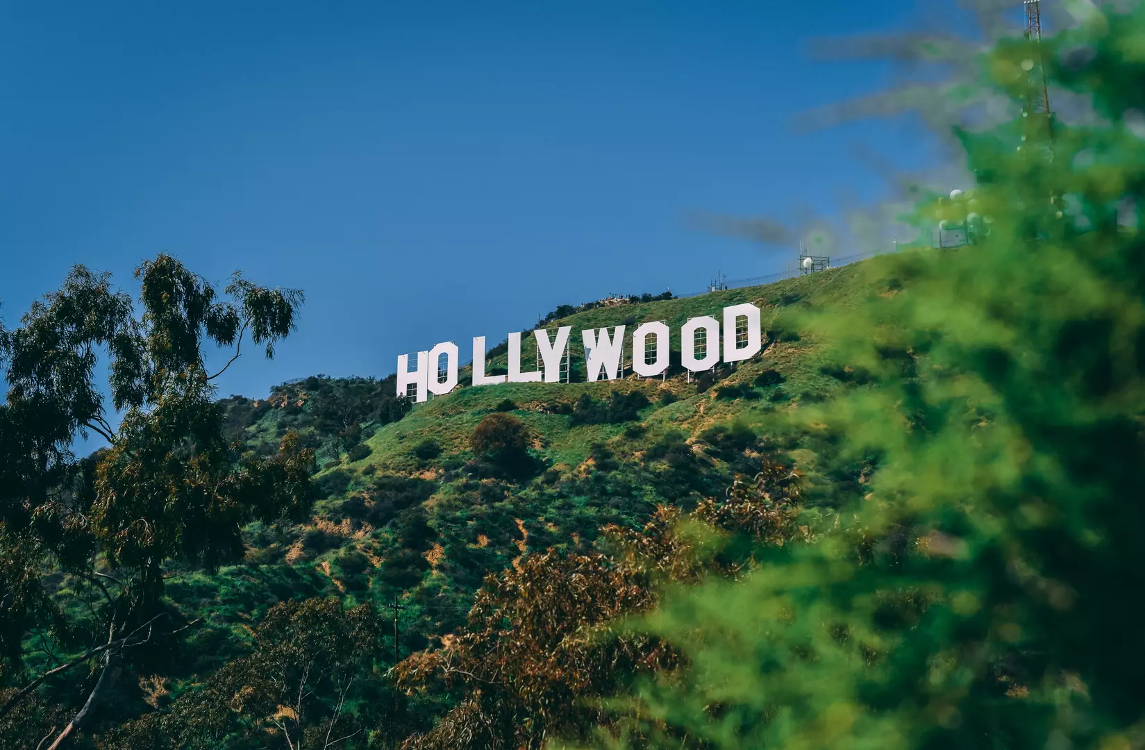 california hollywood sign